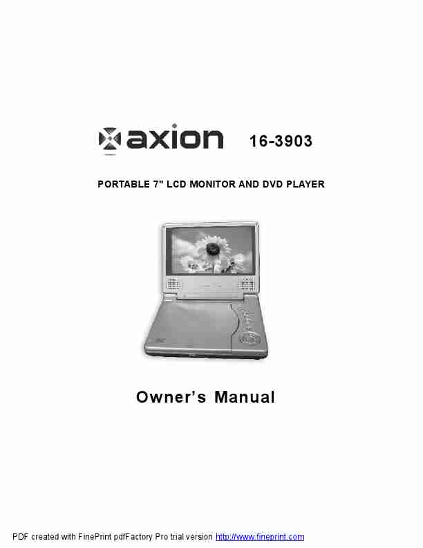 Axion Portable DVD Player 16-3903-page_pdf